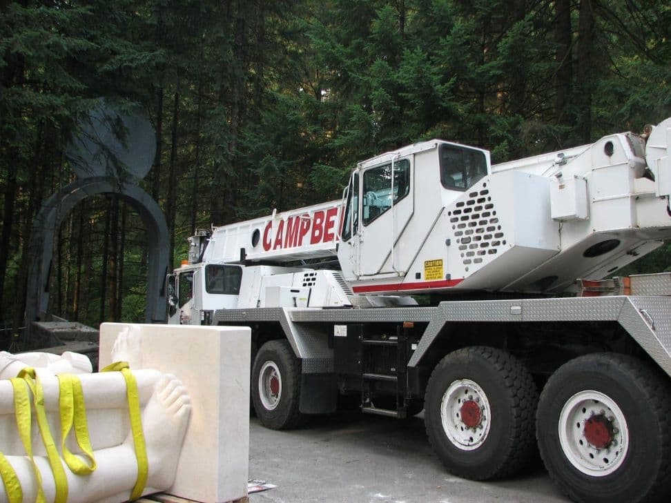 Campbell crane truck arch